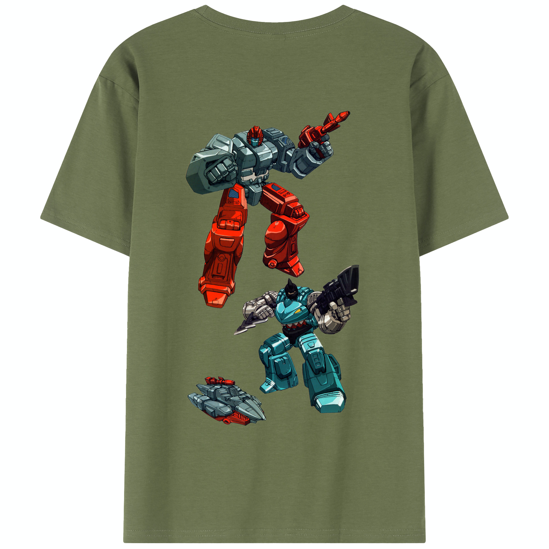 （画像用）  綿100％半袖Tシャツ（背面プリント）